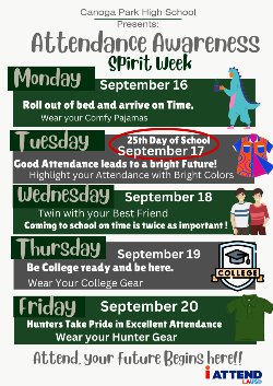 Attendance Spirit Week